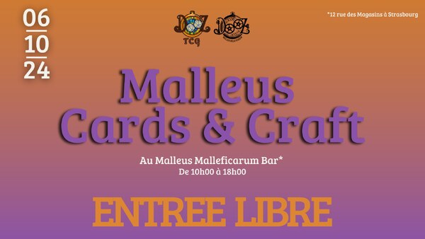 Malleus Cards & Craft - 1ère Edition