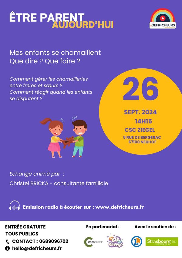 Conférence sur la parentalité