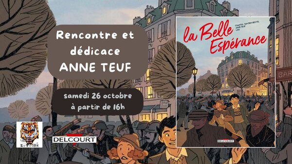 Rencontre et dédicace avec Anne Teuf