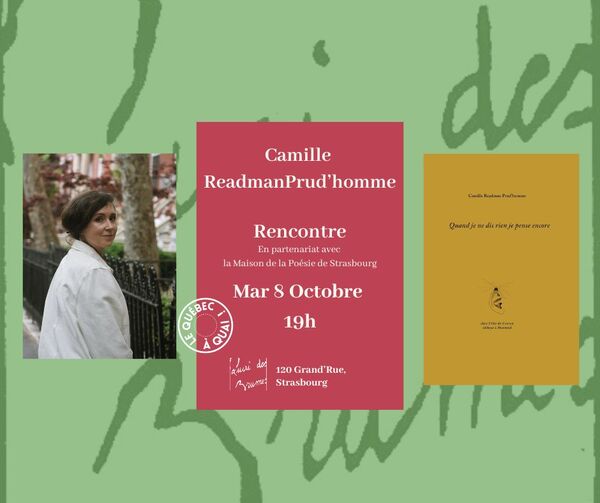 Rencontre avec Camille Readman-Prud'homme