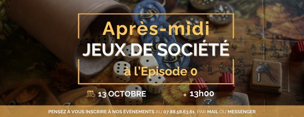 Après-midi Jeux de société - Épisode 0