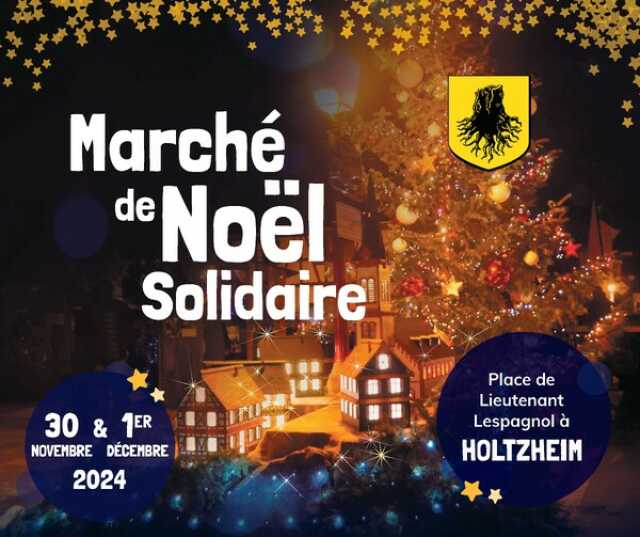 Marché de Noël solidaire de Holtzheim