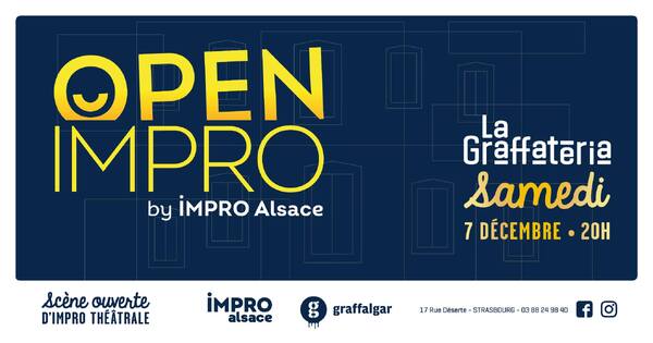 Open impro by IMPRO Alsace - Scène ouverte à La Graffateria