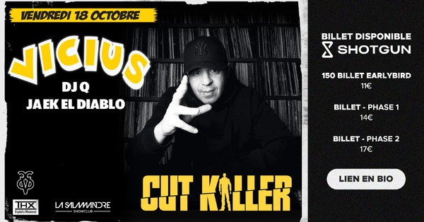 Vicius Party avec Cut Killer