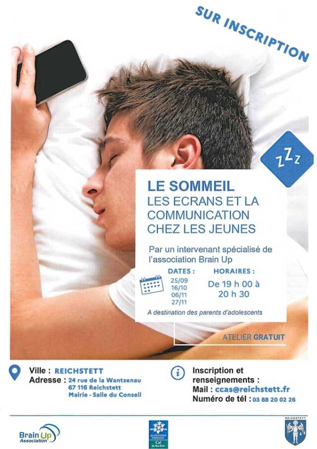 Conférence sur le sommeil chez les jeunes