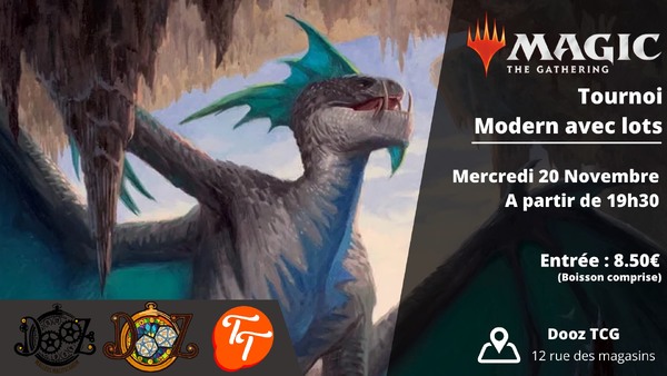 Tournoi Magic Modern avec lots