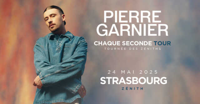 Pierre Garnier au Zénith de Strasbourg