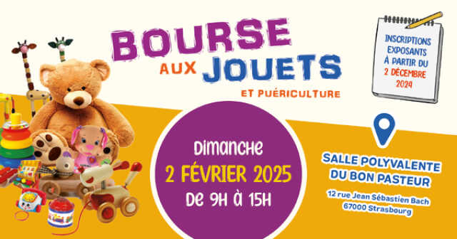 Bourse aux jouets et puériculture