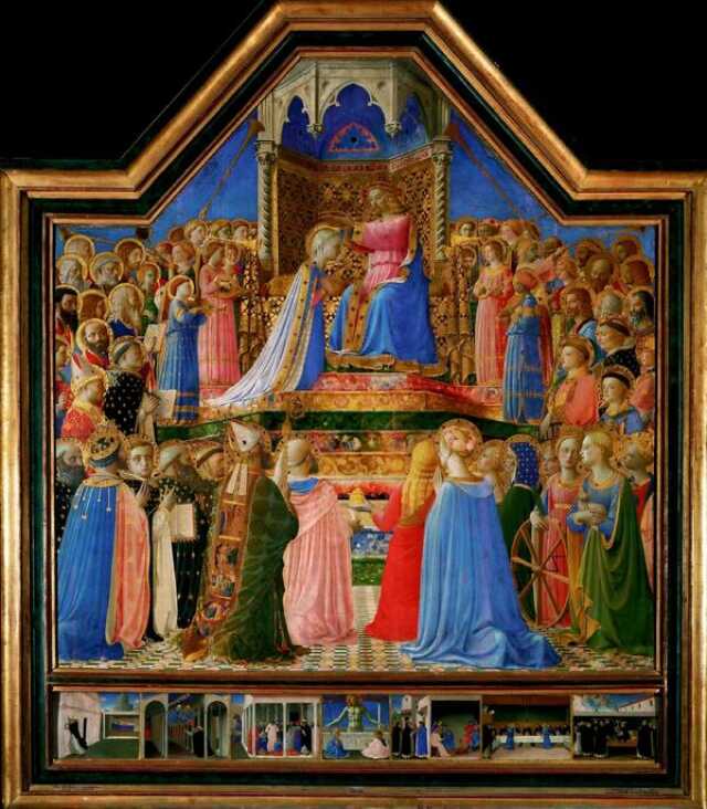 Le Couronnement de la Vierge de Fra Angelico