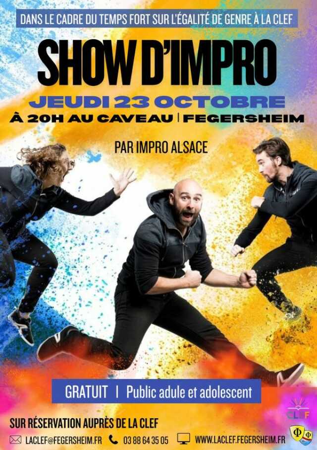 Show d'impro sur l'égalité des genres