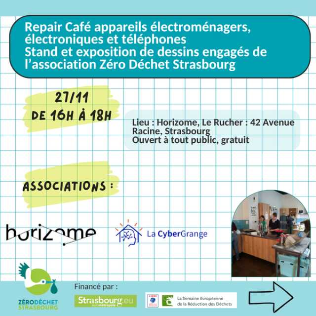 Repair Café, Stand et Exposition