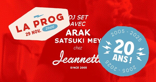 DJ ARAK x Satsuki Mey