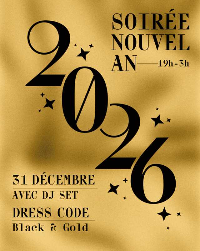 Nouvel An Black & Gold au Meteor !