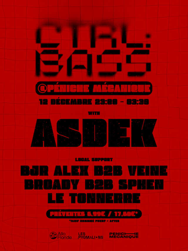 La Pokop x Asdek – Soirée Bass Music