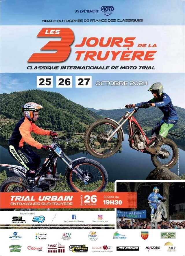 Les 3 jours de la Truyère - Classique international de moto trial