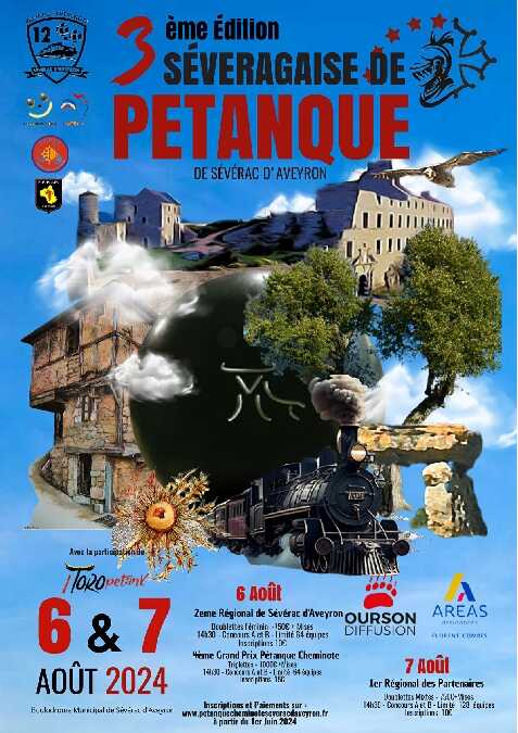 4ème grand prix de Pétanque de Sévérac d'Aveyron en triplette mixte