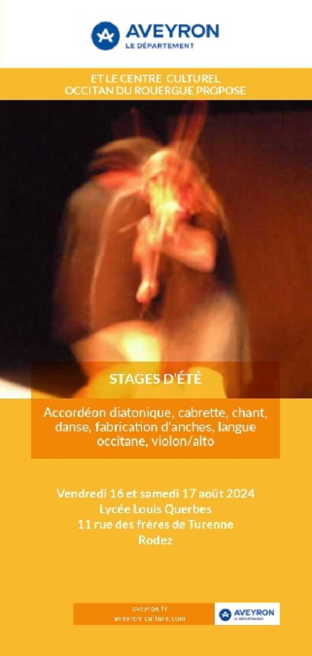 Stage d'été au CCOR