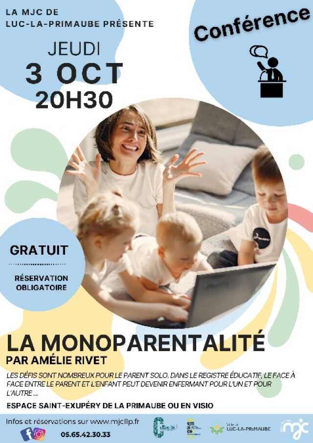 CONFÉRENCE : Monoparentalité