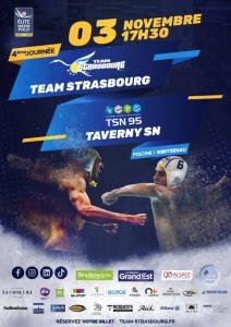 Match de Waterpolo Team Strasbourg vs Taverny pour étudiants