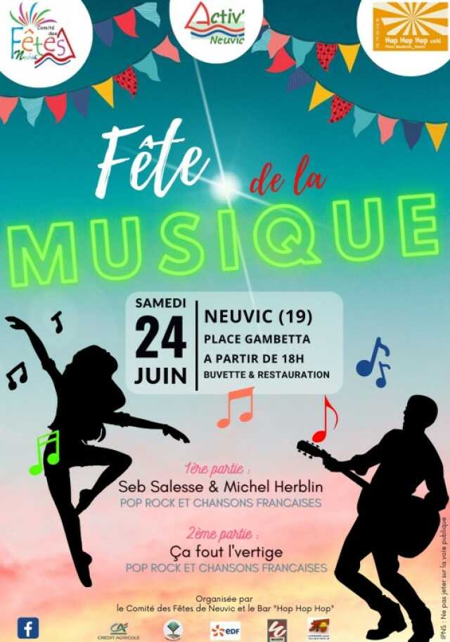 Corrèze - Fête - Fête de la Musique - Agenda Neuvic 19160