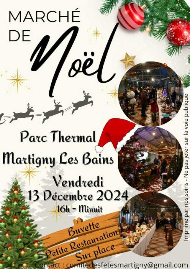 MARCHE DE NOEL MARTIGNY-LES-BAINS