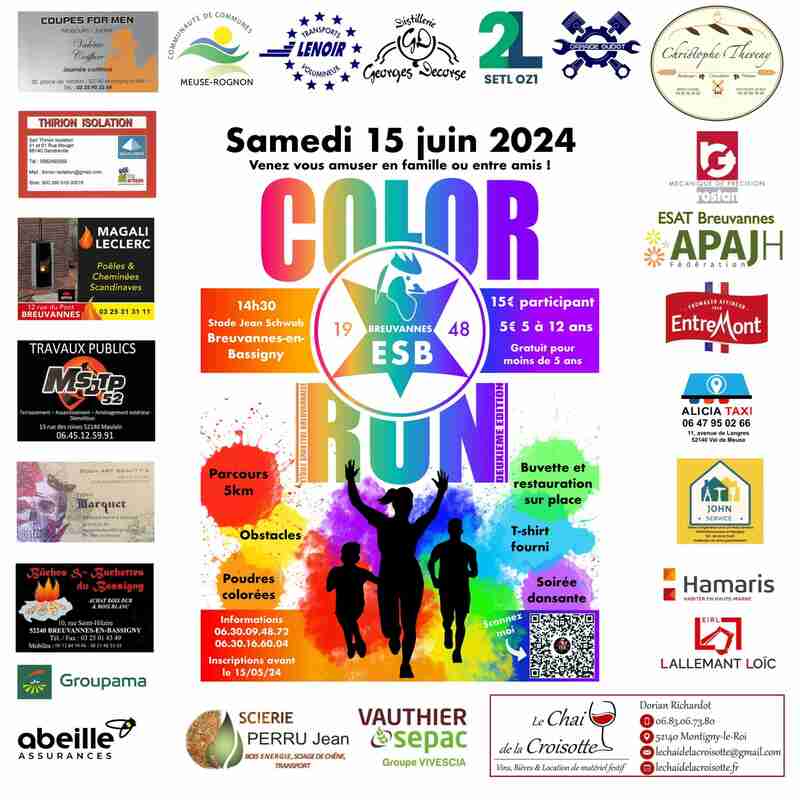 COLOR RUN DE BREUVANNES