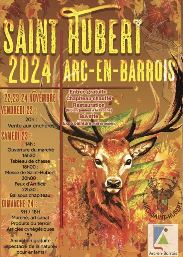 FETE DE LA SAINT HUBERT A ARC-EN-BARROIS