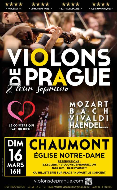 VIOLONS DE PRAGUE ET LEUR SOPRANO