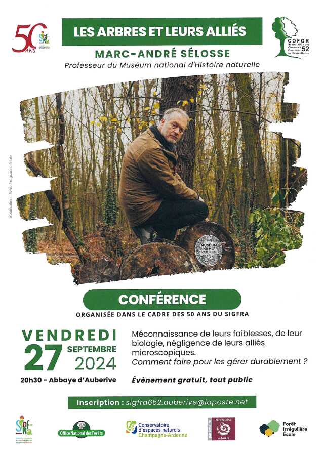 CONFÉRENCE - LES ARBRES ET LEURS ALLIÉS