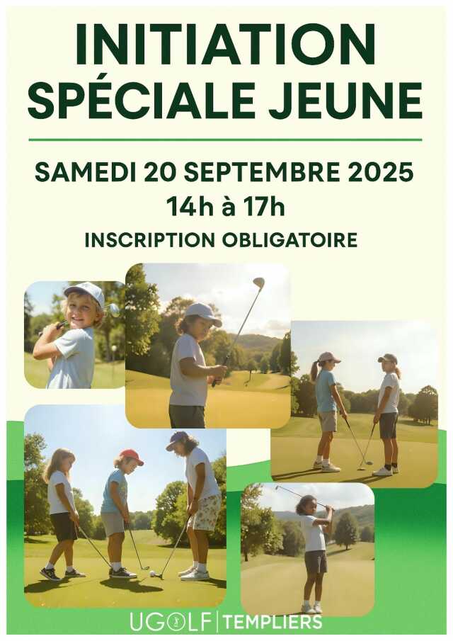 Journée découverte enfant au Golf des Templiers