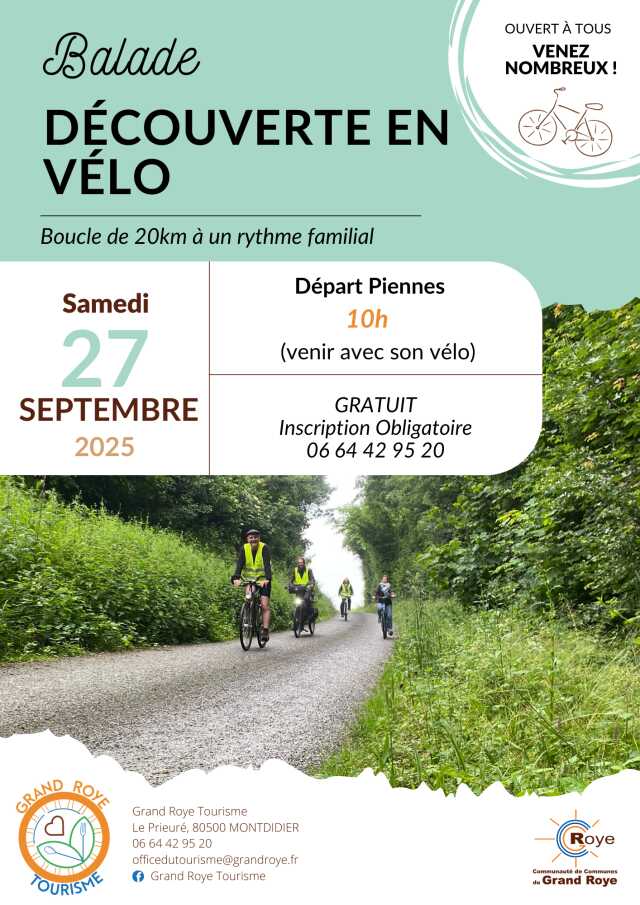 Découverte en Vélo