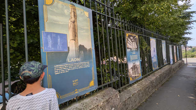 Exposition à Laon : 