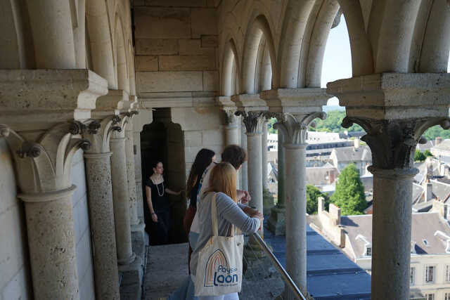 Visite guidée des hauteurs de la cathédrale à Laon