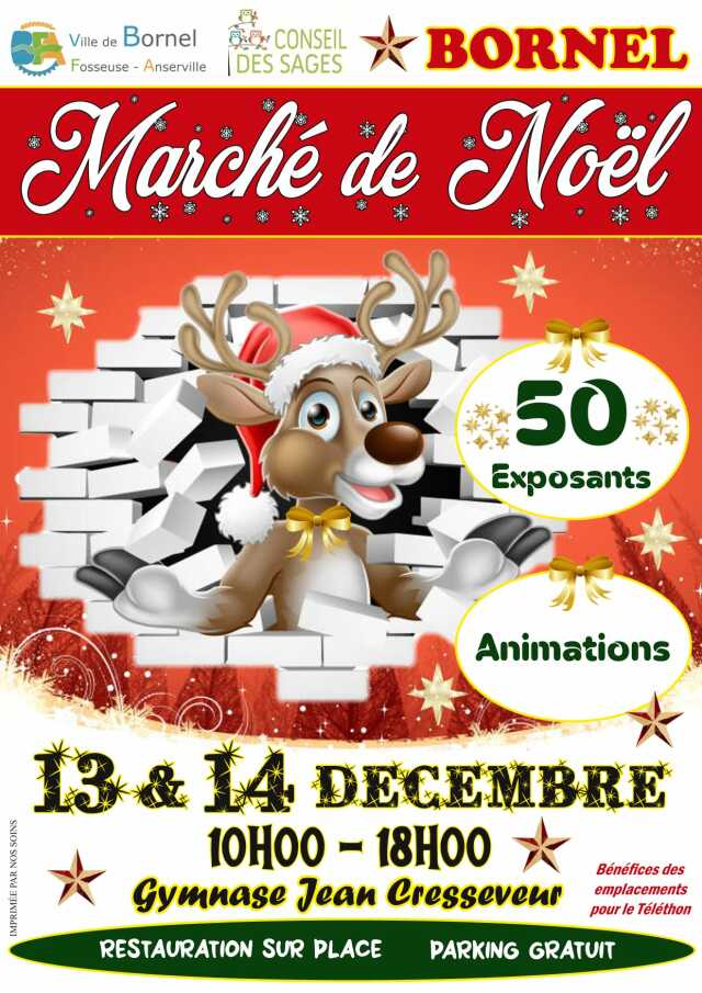 Marché de Noël de Bornel 2025