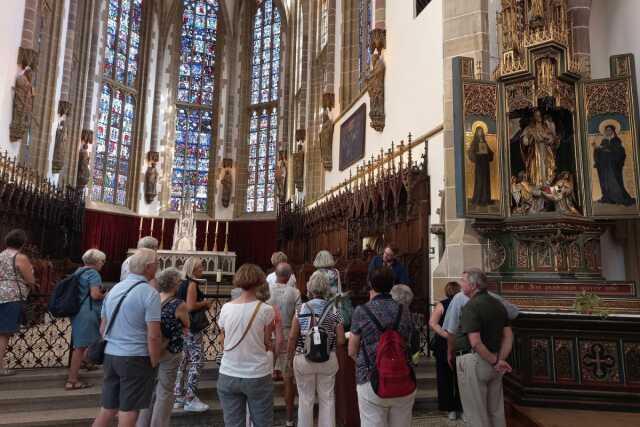 Journée du patrimoine : visite du chœur & exposition de statues dans la chapelle de la Croix
