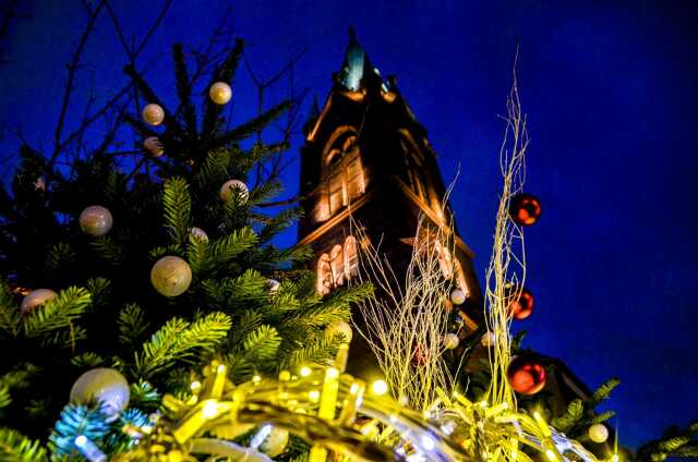 Spectacle son et lumière : L'horloge magique du Père Noël