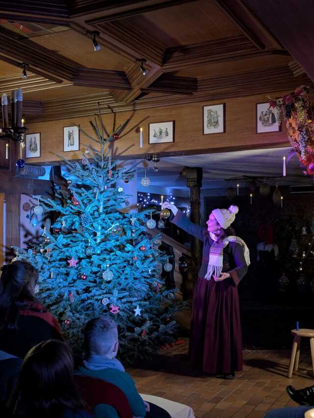 Lumières de Noël : contes à la distillerie