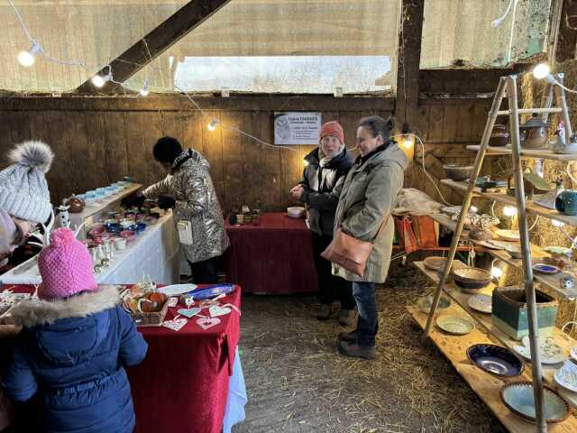 Salon à la ferme des Hutten