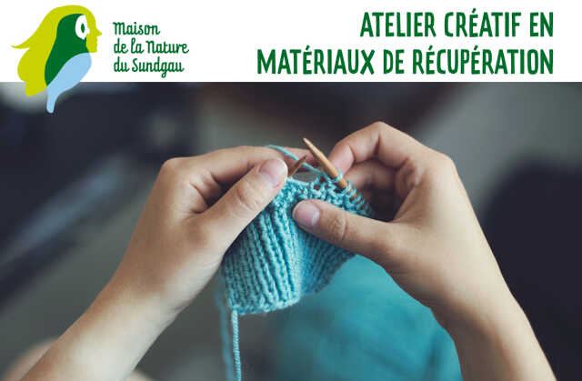 Atelier créatif en matériaux de récupération