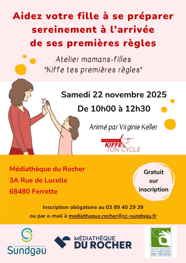 Atelier : Kiffe tes premières règles