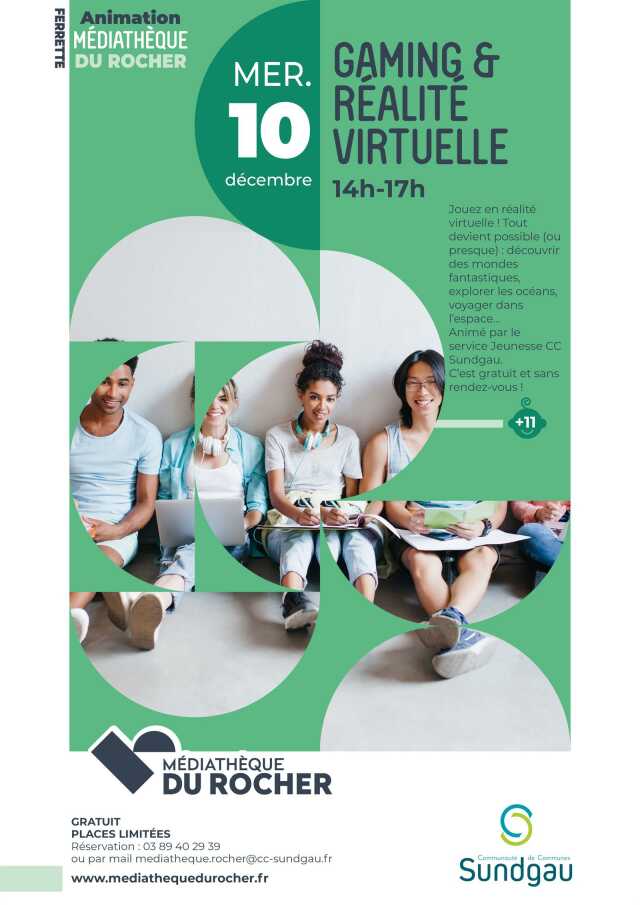 Gaming & réalité virtuelle (11-18 ans)