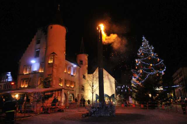Chasse aux trésors de Noël de Sainte-Marie-aux-Mines - L'étoffe du Père Noël