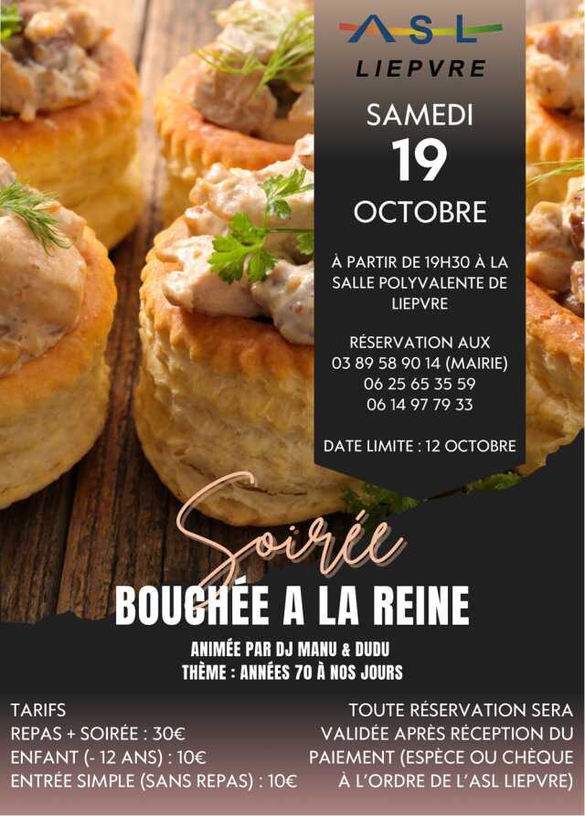 Soirée Bouchée à la reine