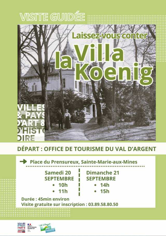 Visite guidée : Laissez-vous conter la Villa Koenig