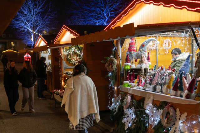 Marché du gui de Noël