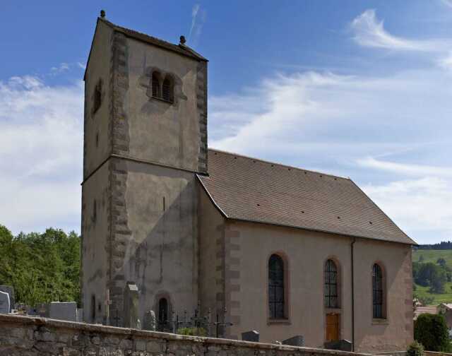 L'église de Fouday