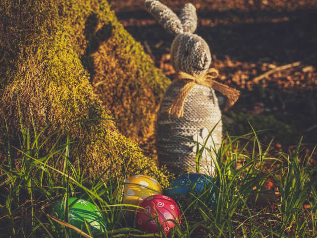 La mini ferme du Heydé fête Pâques