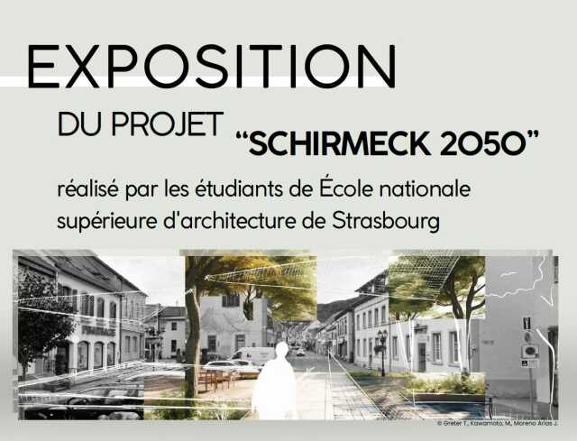 Exposition du projet Schirmeck 2050