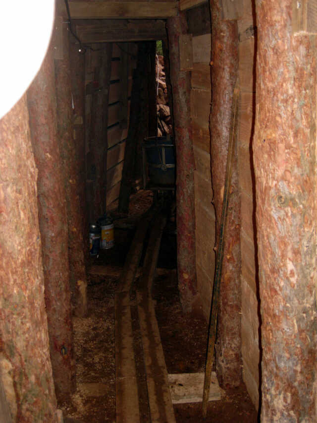 Visite d'une mine de fer du XVIIIe siècle