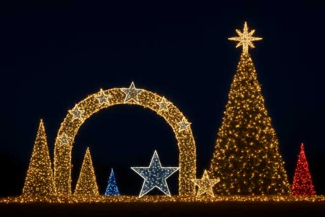 Inauguration des illuminations de Noël